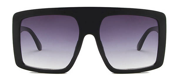 Chic Oversized Sunglasses for Women Men Big Flat Top Fashion