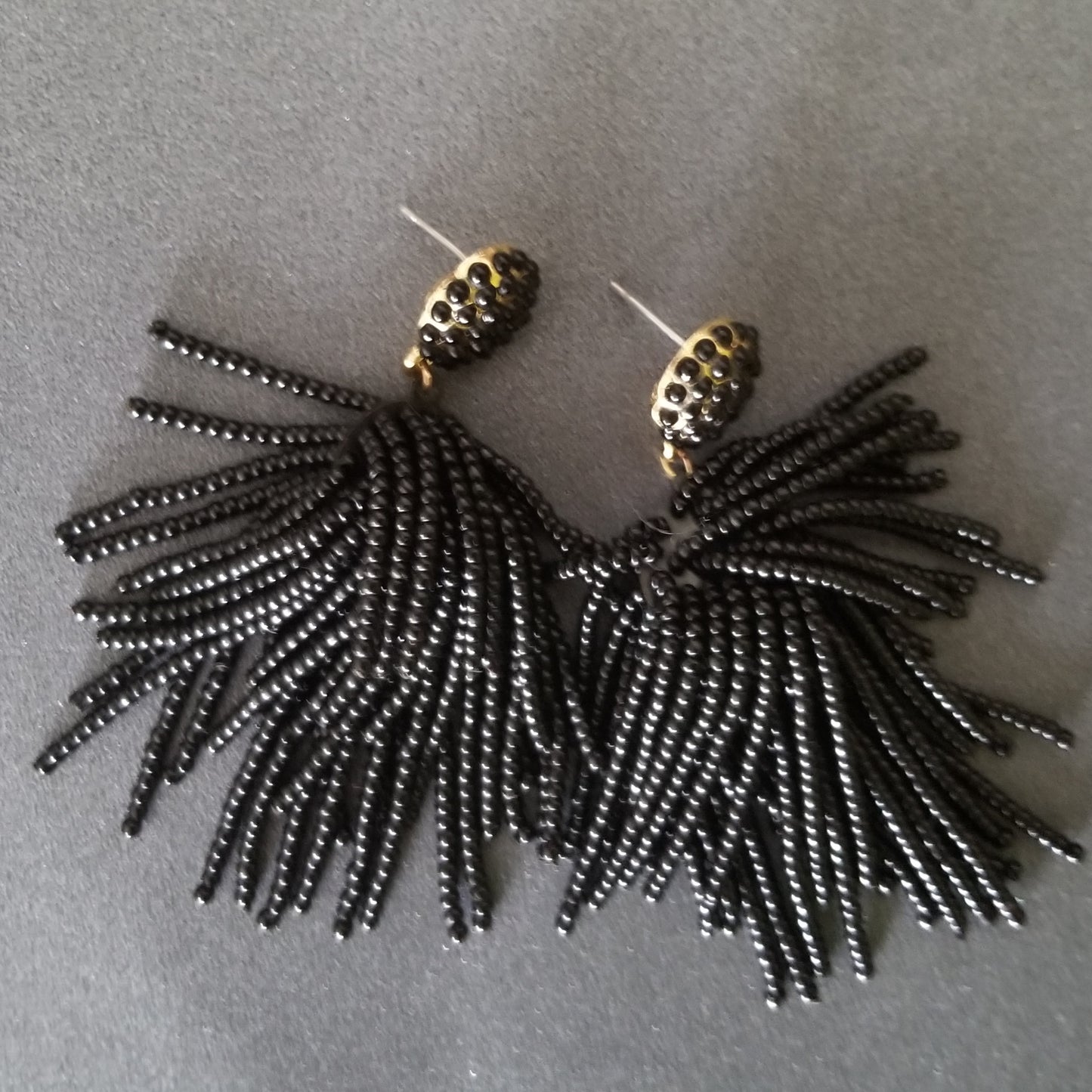 Beads Long Fringe Drop Earrings Drop Earrings For Women