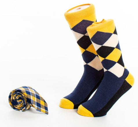 Men Tie & Sock Set