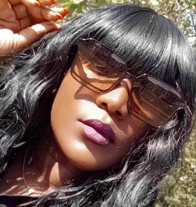 Chic Oversized Sunglasses for Women Men Big Flat Top Fashion-LOLA