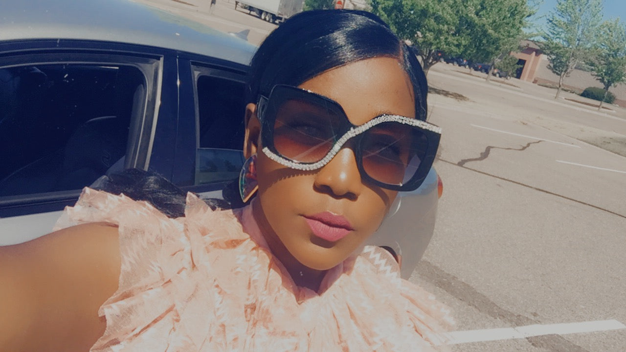 Chic Oversized Sunglasses for Women Men Big Flat Top Fashion