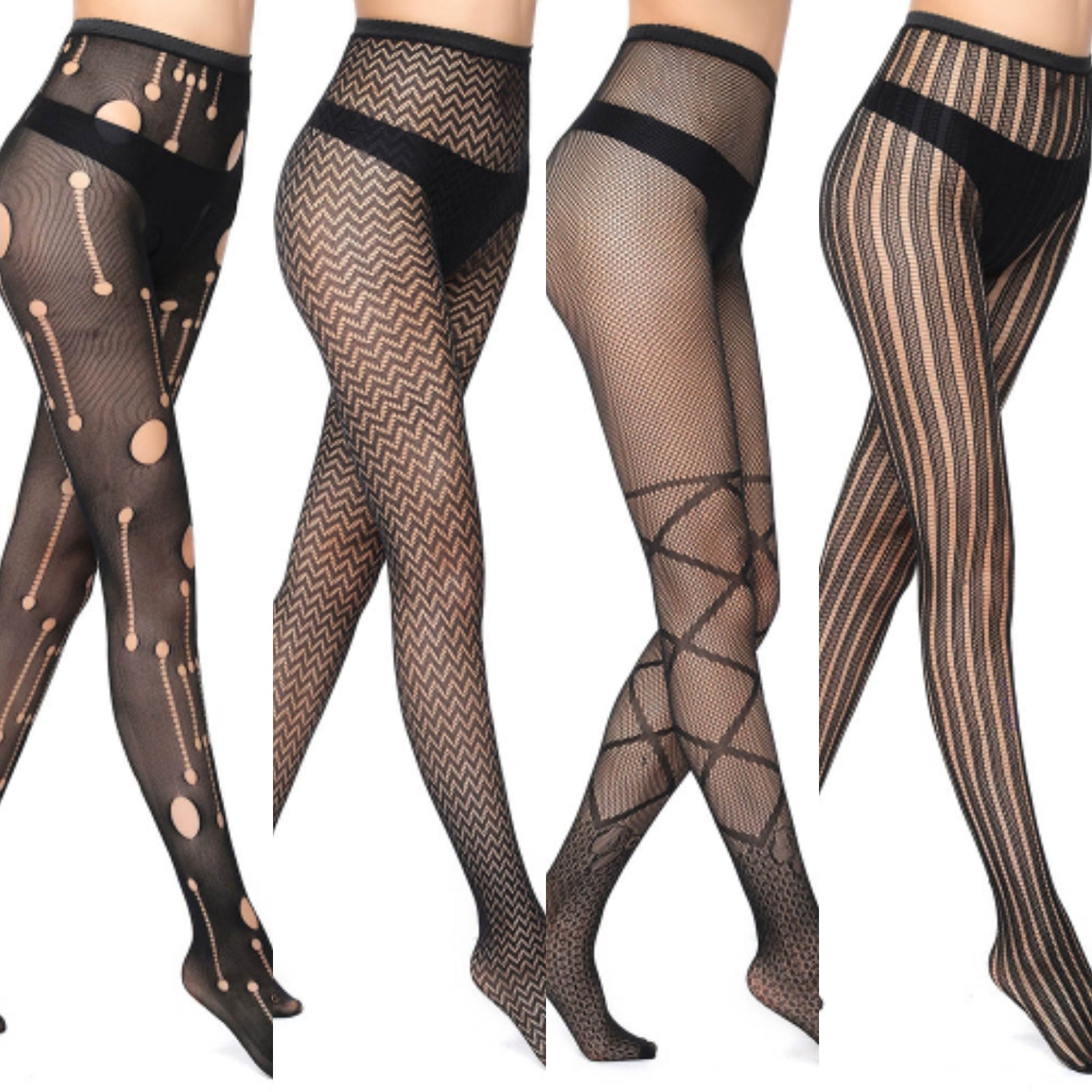 Geometric - Tights and stockings - Women