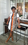 Reese Short Leopard Print Dress